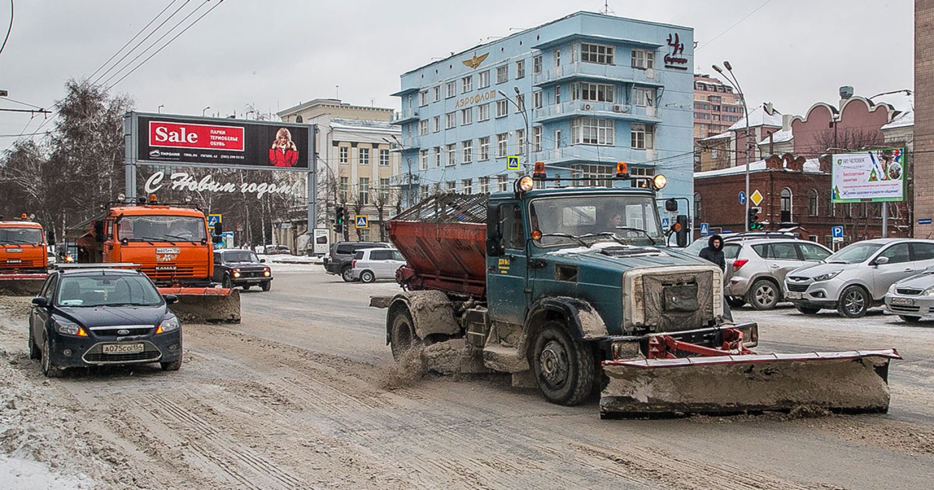 Какие дороги Новосибирска сегодня будут чистить от снега? | Ведомости  законодательного собрания НСО